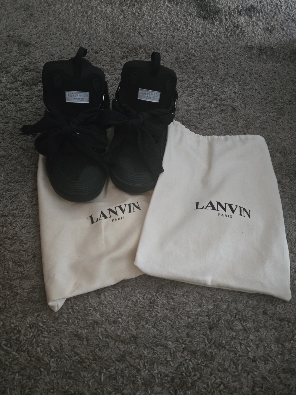 Lanvin Black Sneakers
